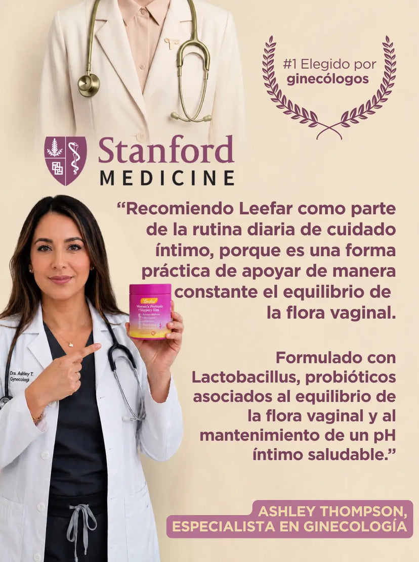 Leefar® - Fórmula probiótica para el equilibrio vaginal